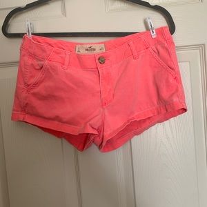 Hollister – Hot Pink 3 inch Shorts – Size 5